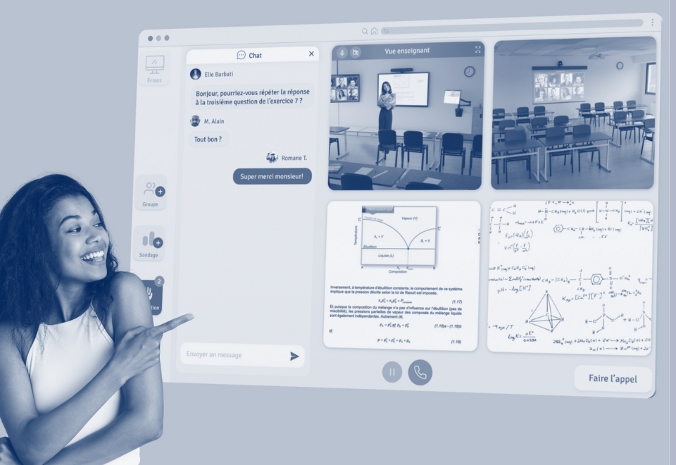 LA TECHNOLOGIE AU SERVICEDE LA PÉDAGOGIE