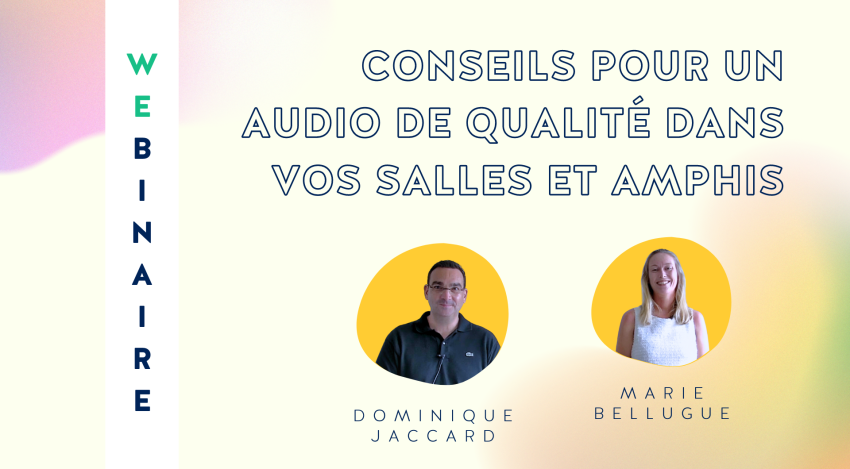 Installation, intégration, conseils pour un audio de qualité dans vos salles et amphis