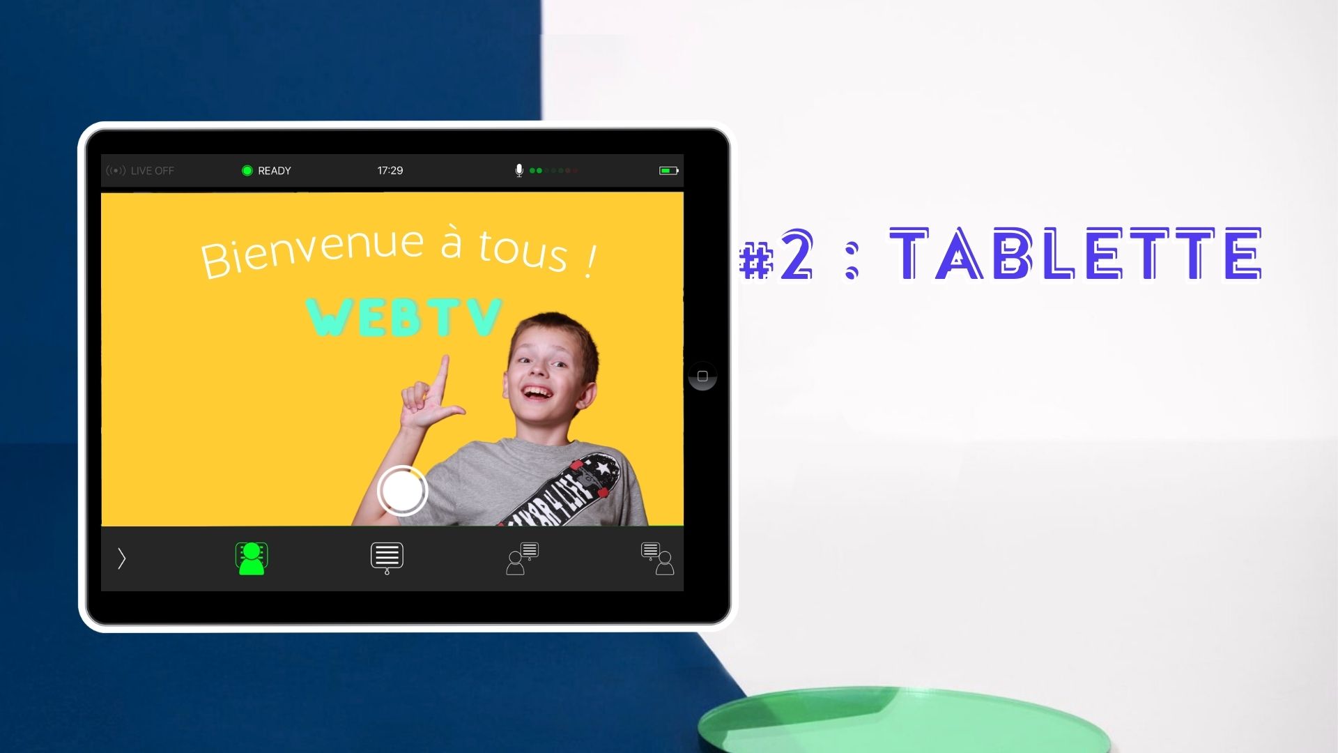 Tablette Web TV