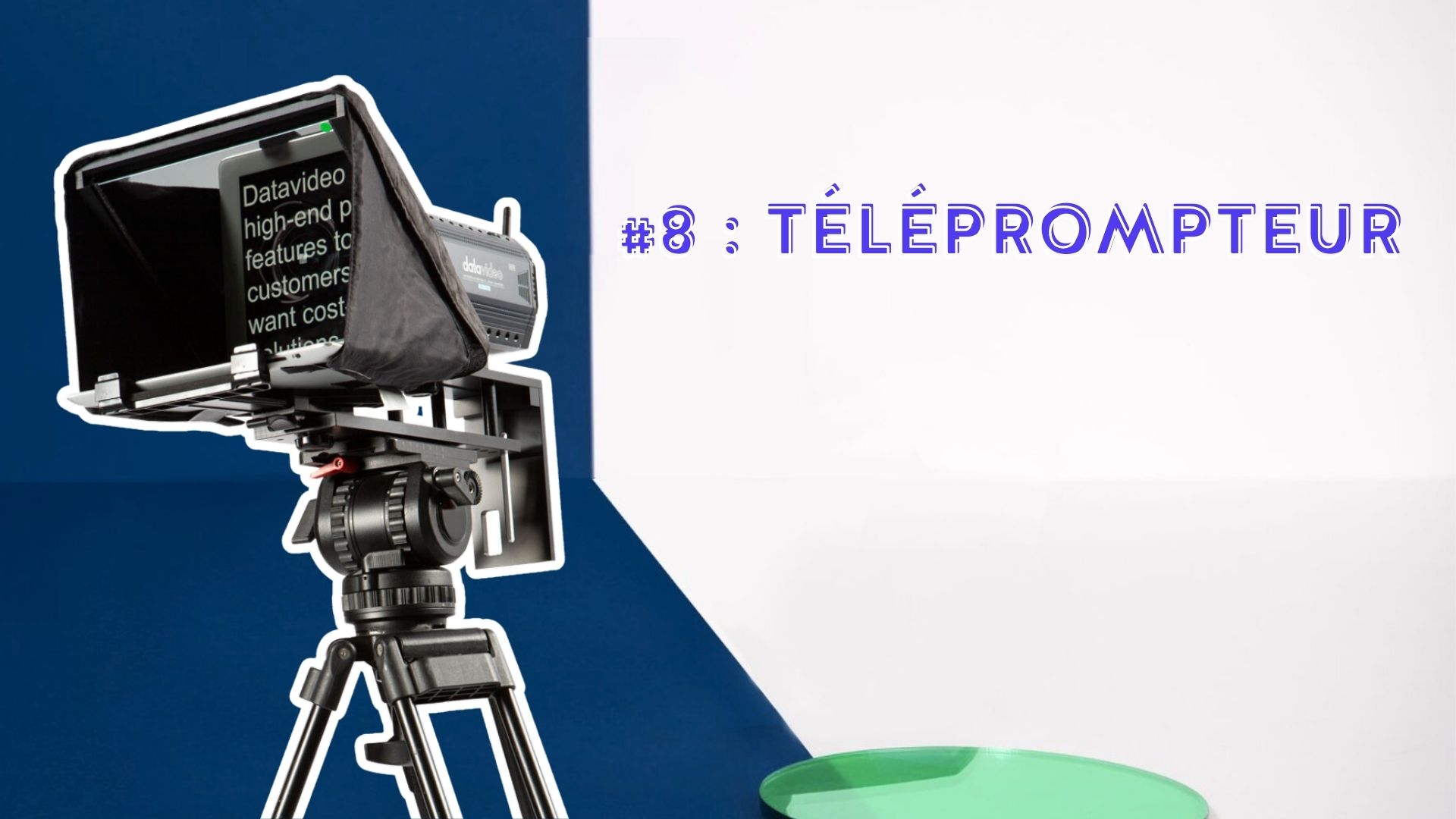 téléprompteur pour web TV