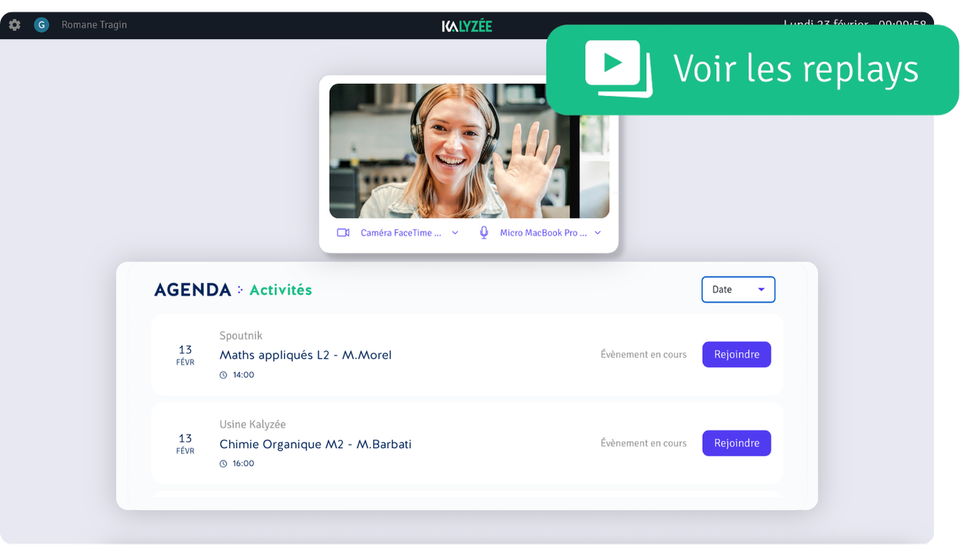 Kalyzée Connect replay