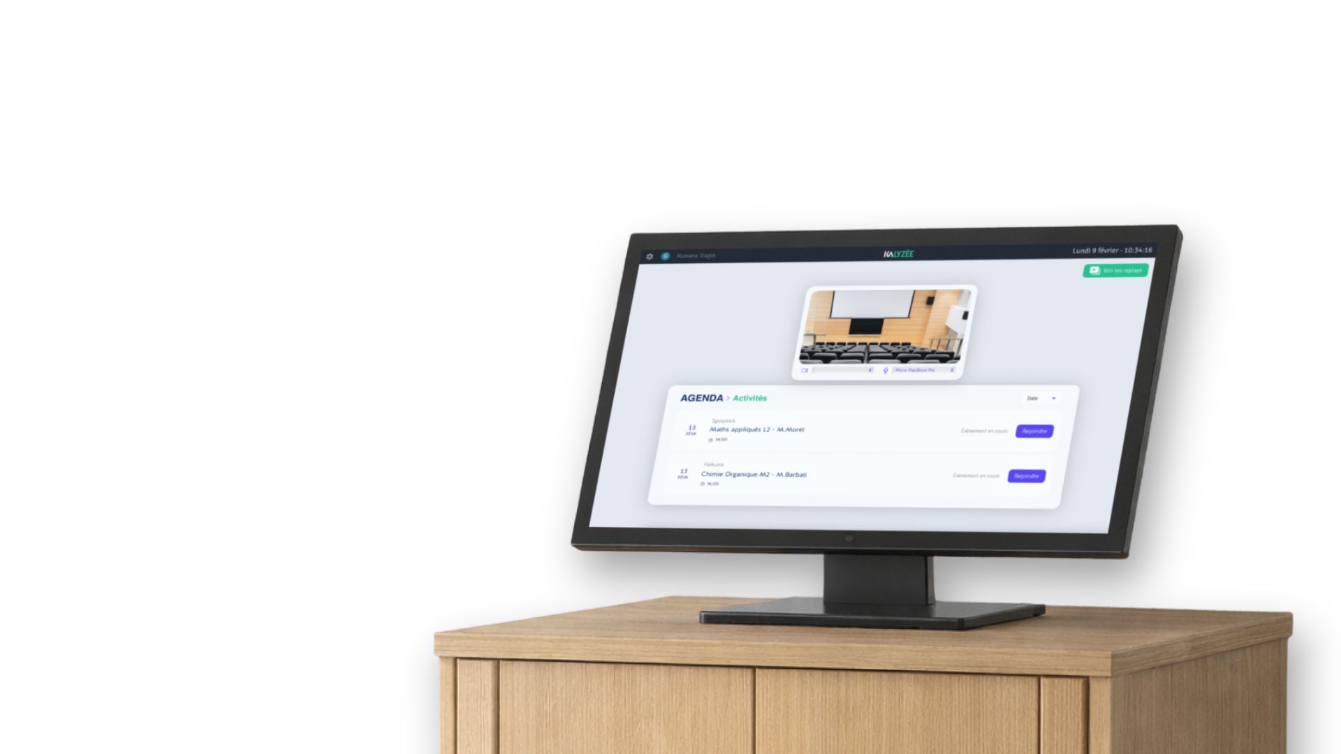 rejoindre cours kalyzée Connect