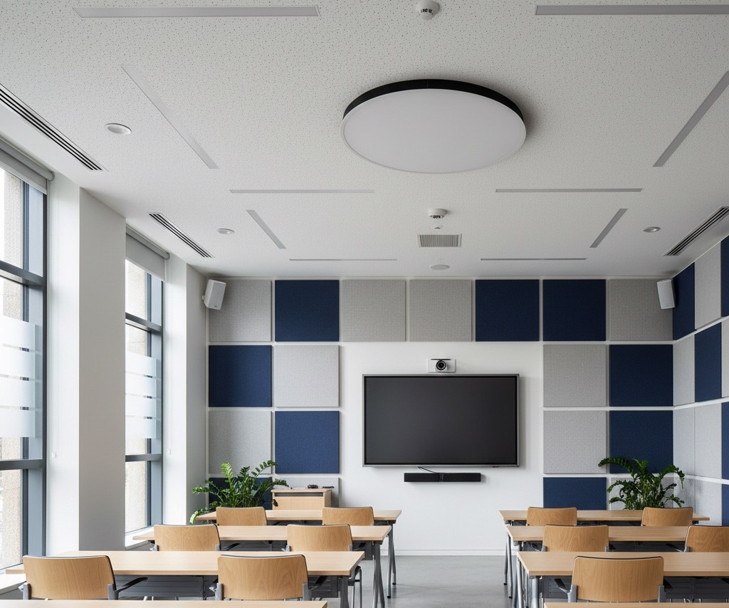 Acoustique salle de visio