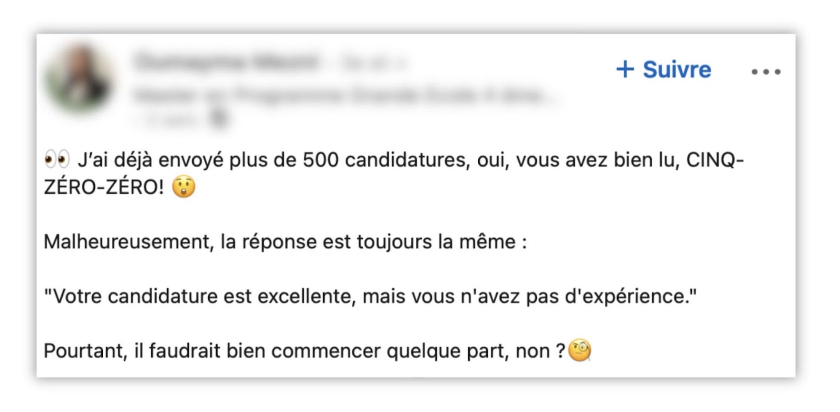 exemple linkedin