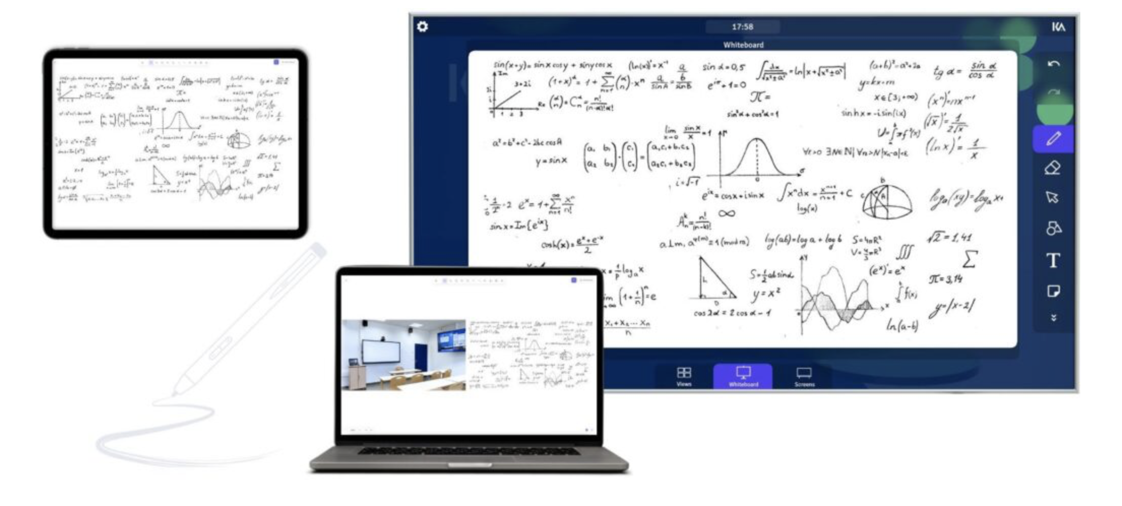 Interactive whiteboard