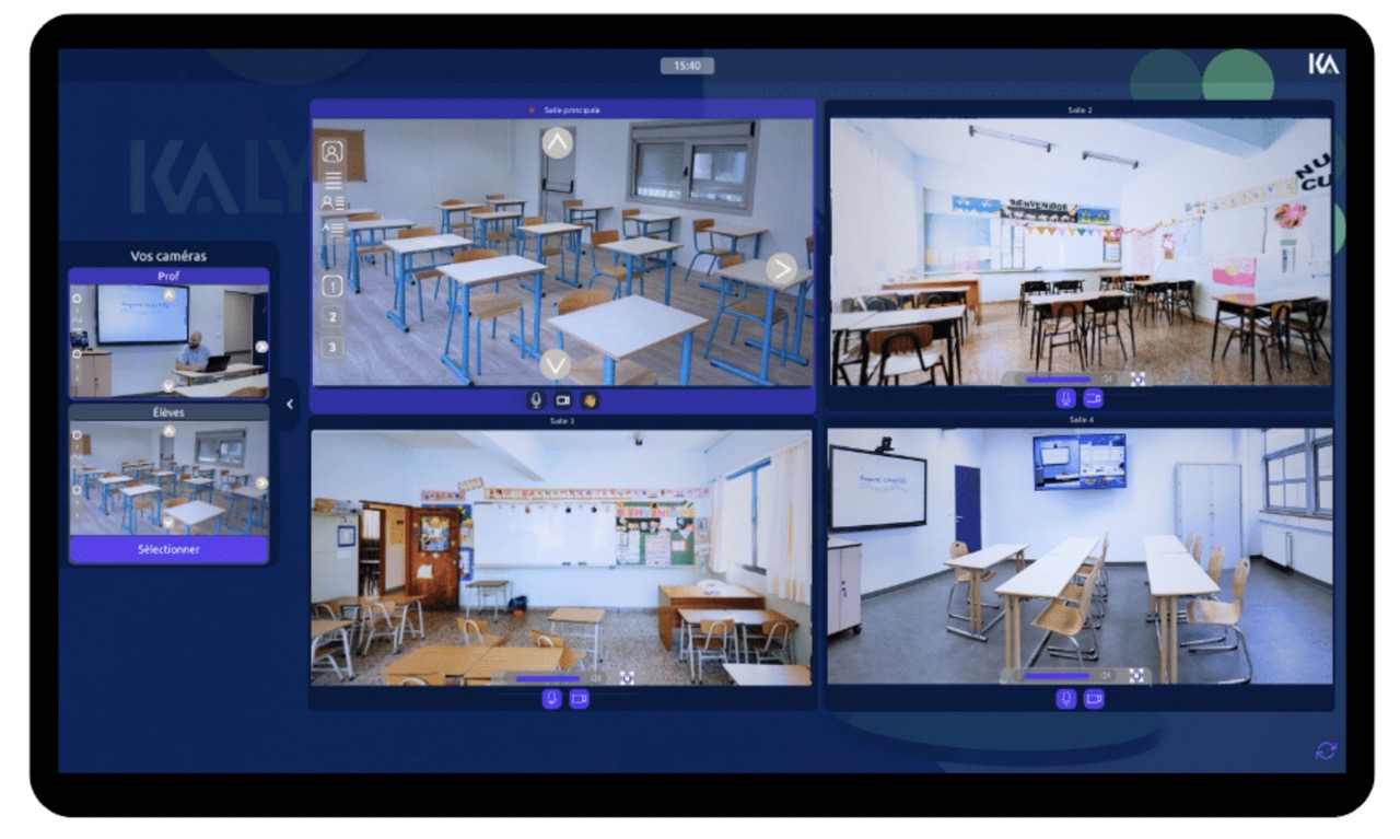 Controls your remote classroom
